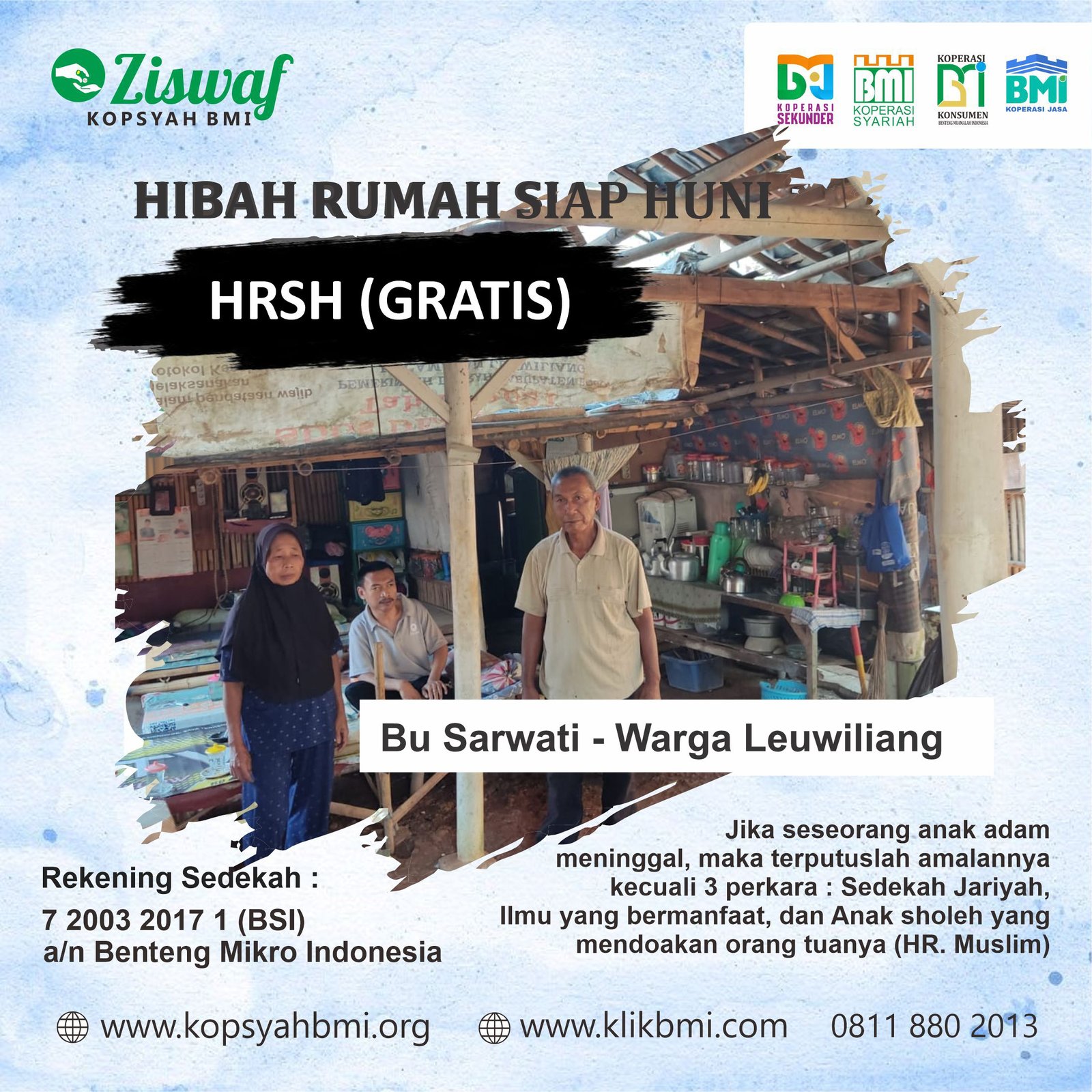 HRSH Ibu Sarwati – Warga Leuwiliang